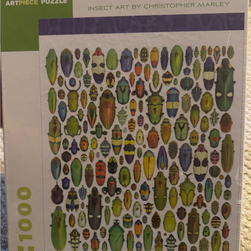 Insect Art Puzzle by Christopher Marley